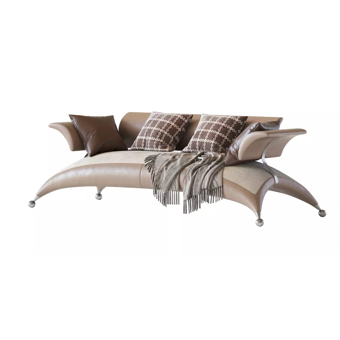 Desforma Safari 3D Model – Contemporary Sofa with PBR Textures, FBX - View 17