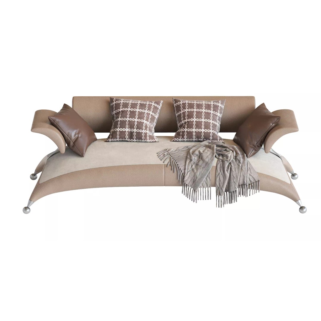 Desforma Safari 3D Model – Contemporary Sofa with PBR Textures, FBX - View 18
