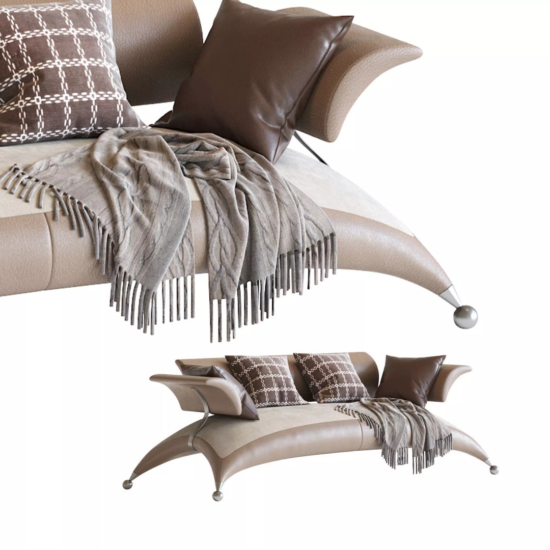 Desforma Safari 3D Model – Contemporary Sofa with PBR Textures, FBX - View 22