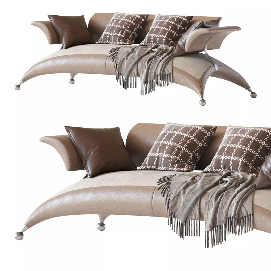 Desforma Safari 3D Model – Contemporary Sofa with PBR Textures, FBX - View 24
