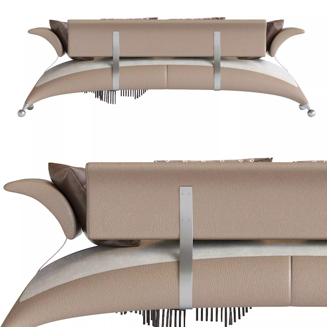 Desforma Safari 3D Model – Contemporary Sofa with PBR Textures, FBX - View 25