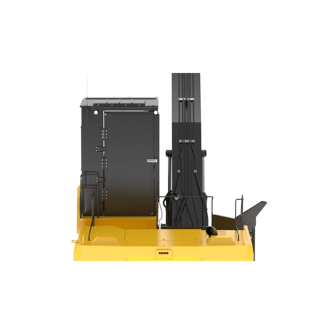 CAT FM568 Forest Log Loader 3D Model – High Poly Game Asset, FBX & OBJ - View 18