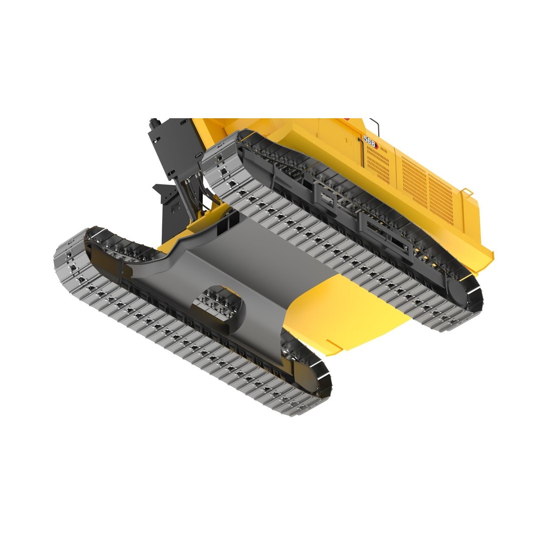 CAT FM568 Forest Log Loader 3D Model – High Poly Game Asset, FBX & OBJ - View 21
