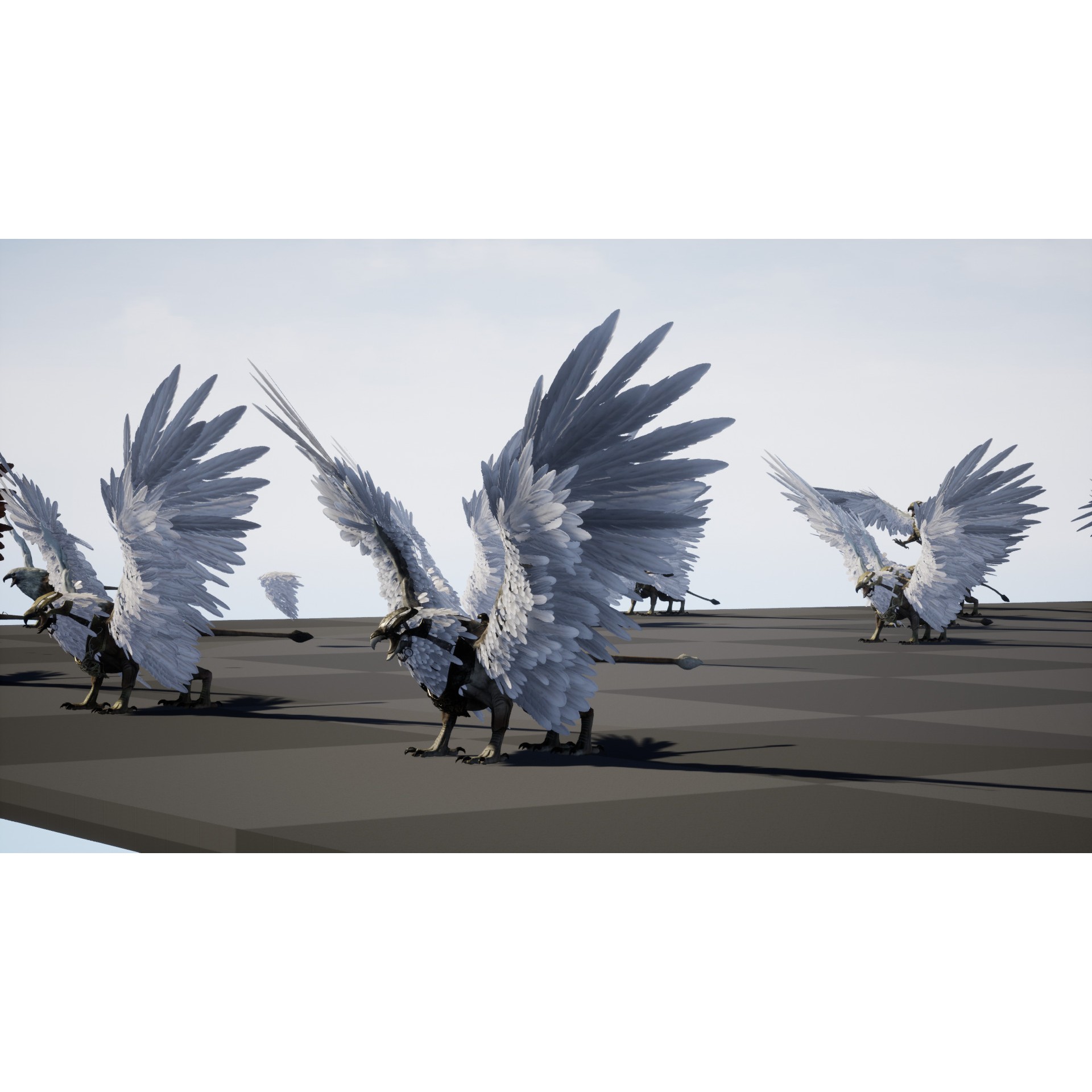 Griffon - Low-Poly Game-Ready 3D Model