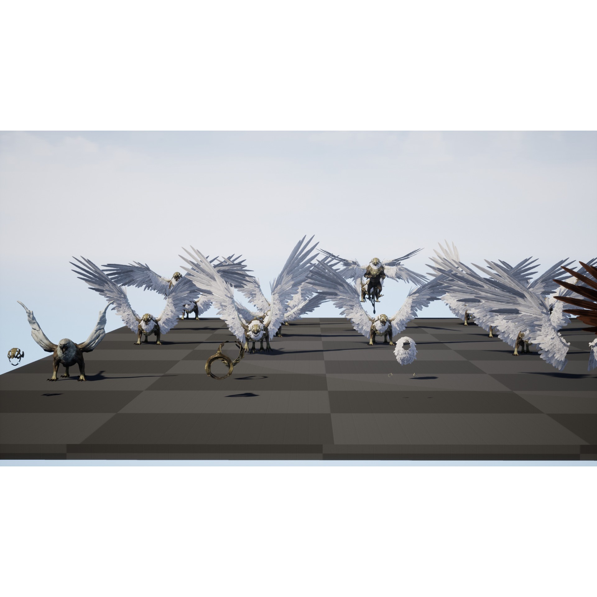 Griffon - Low-Poly Game-Ready 3D Model - View 36