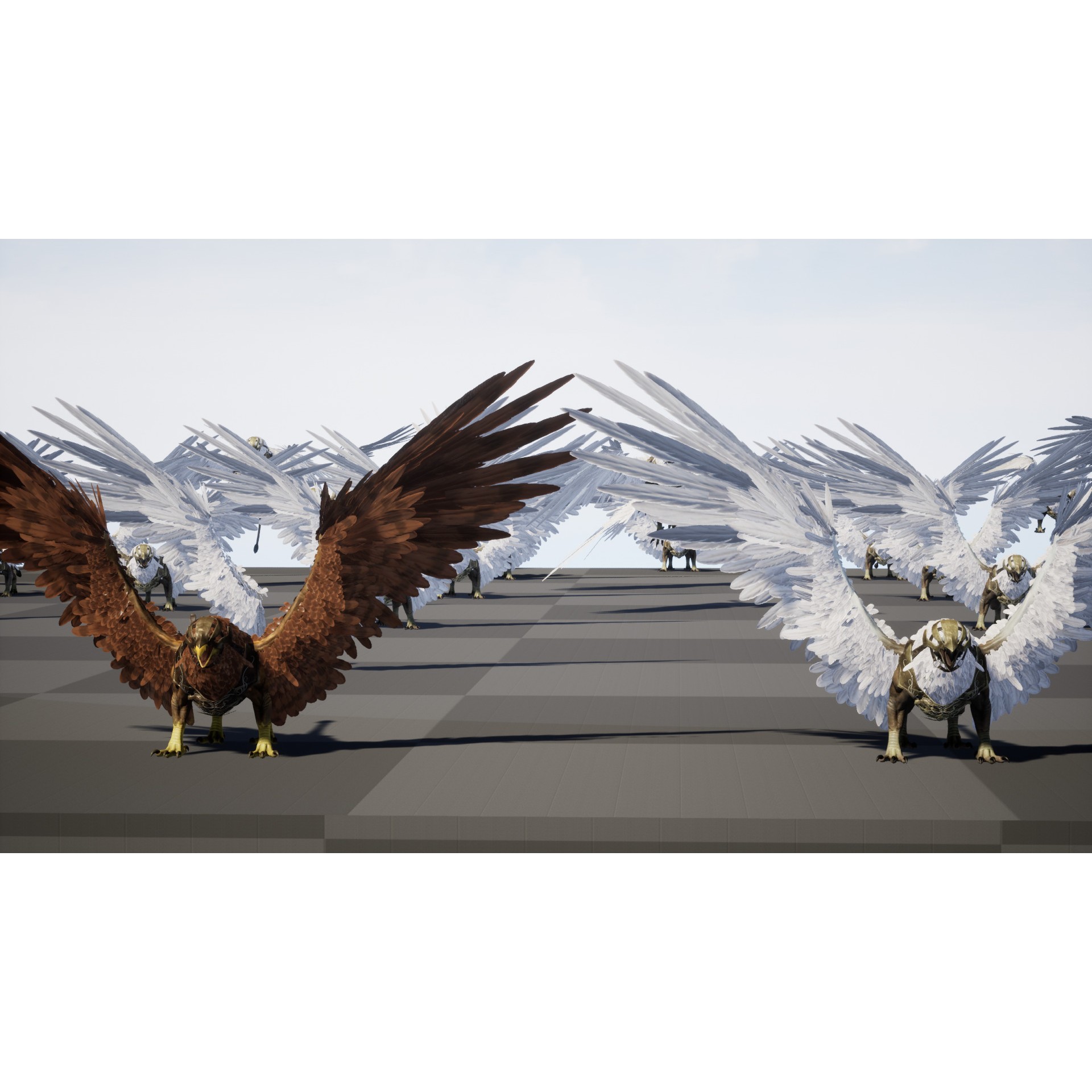 Griffon - Low-Poly Game-Ready 3D Model - View 37