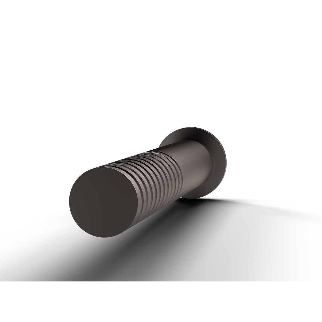 Flat Screw 3D Model – Low Poly Industrial Hardware, FBX & OBJ - View 6