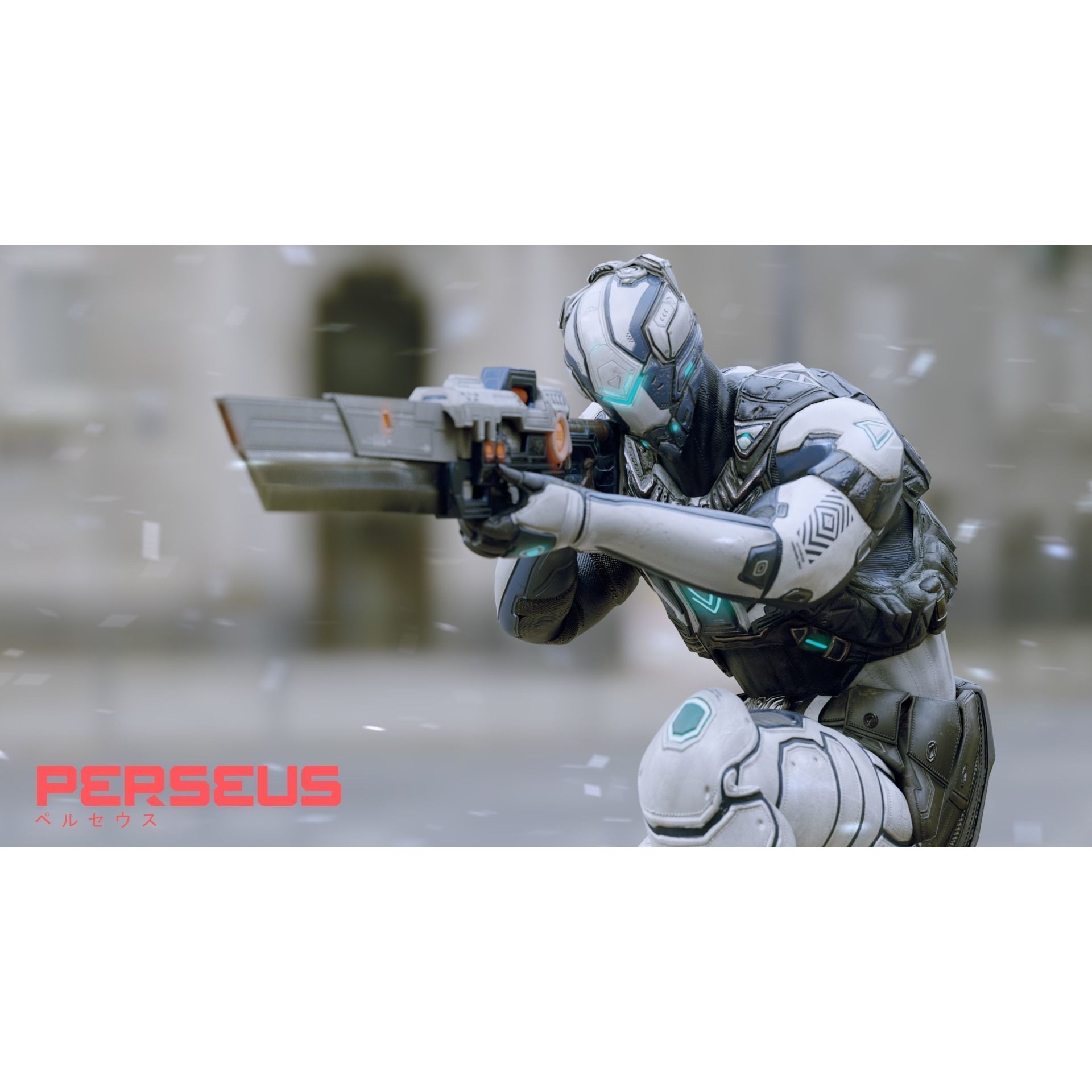 Perseus - Low-Poly Game-Ready 3D Model - View 8