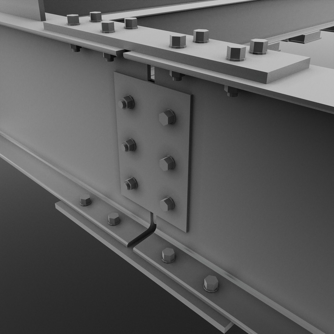 Industrial Metal Building 3D Model – High Poly Game Asset, FBX, OBJ - View 10