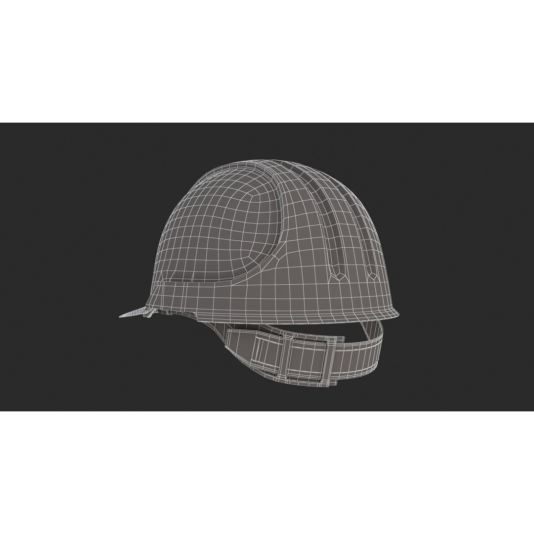 Hard Hat 3D Model – High Quality PBR Textured Asset, FBX & OBJ - View 13