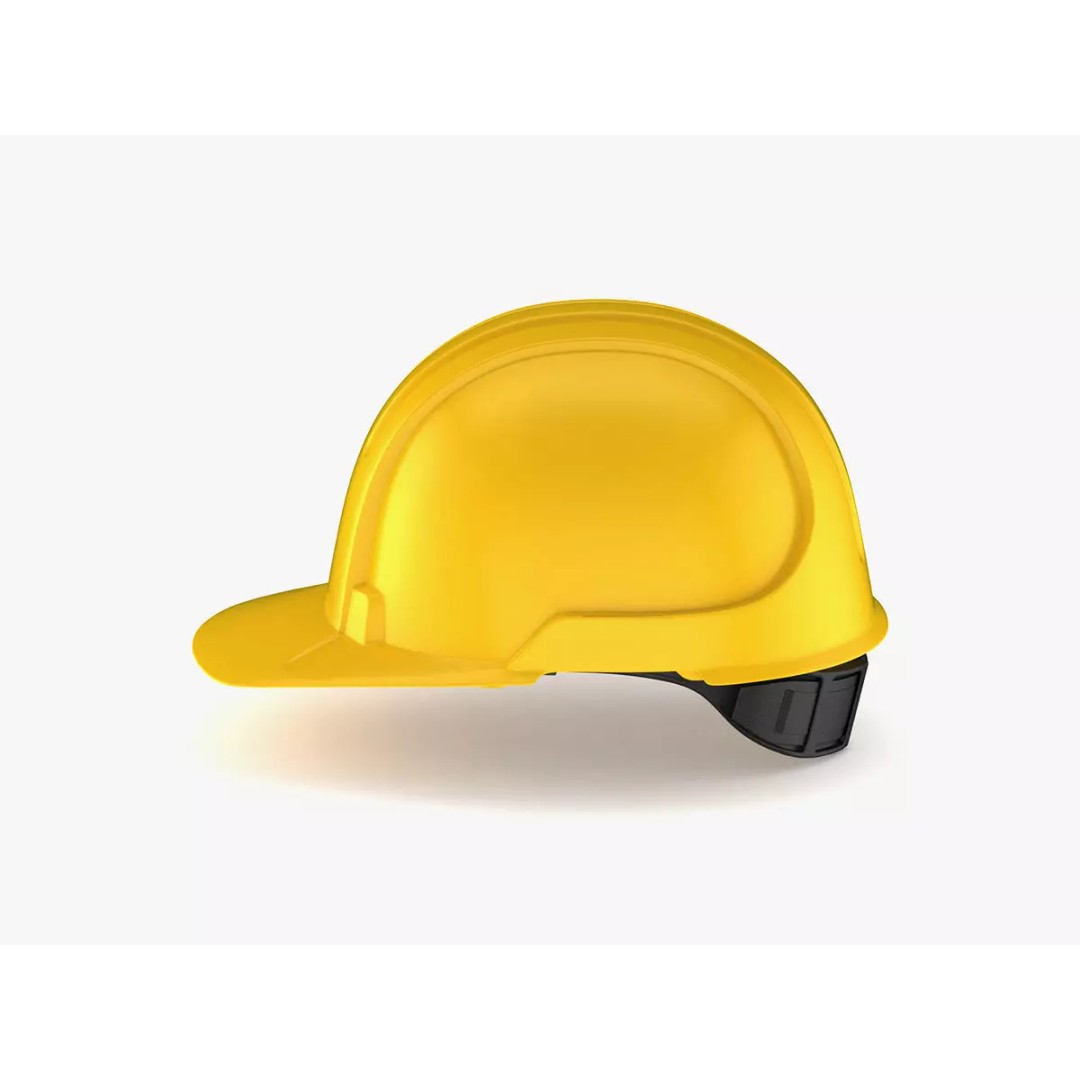 Hard Hat 3D Model – High Quality PBR Textured Asset, FBX & OBJ - View 2