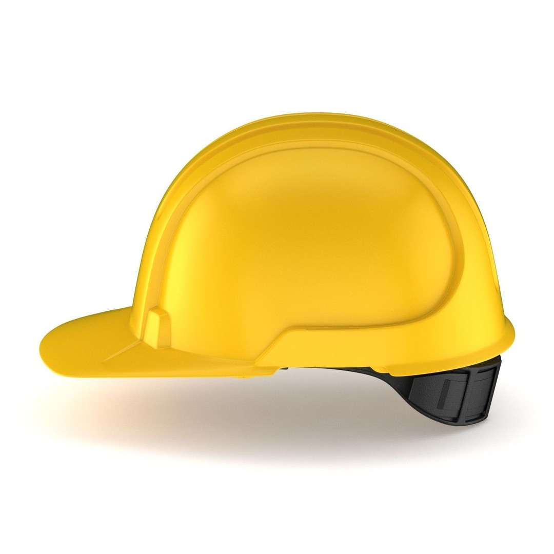Hard Hat 3D Model – High Quality PBR Textured Asset, FBX & OBJ - View 3