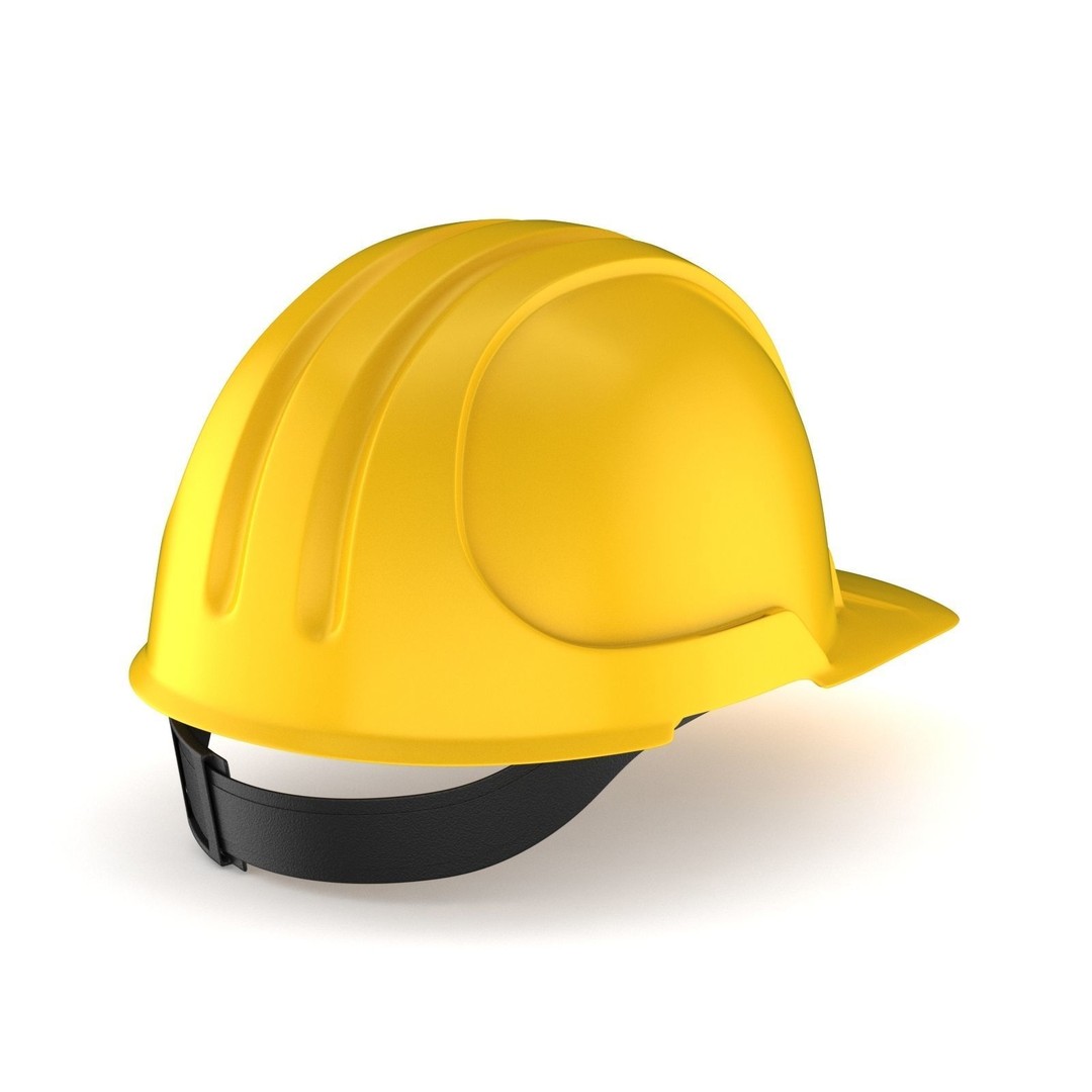Hard Hat 3D Model – High Quality PBR Textured Asset, FBX & OBJ - View 5