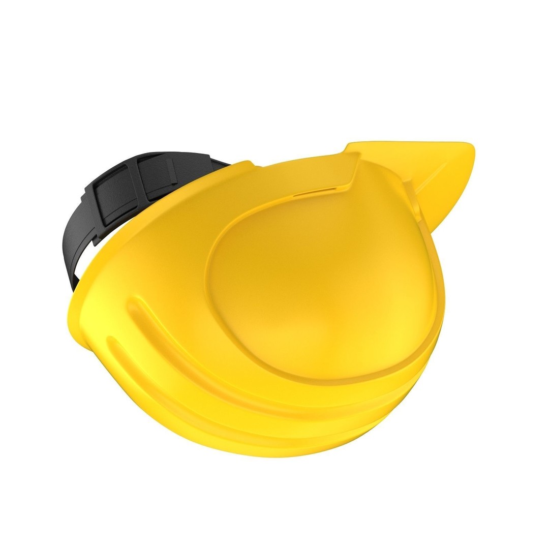 Hard Hat 3D Model – High Quality PBR Textured Asset, FBX & OBJ - View 7