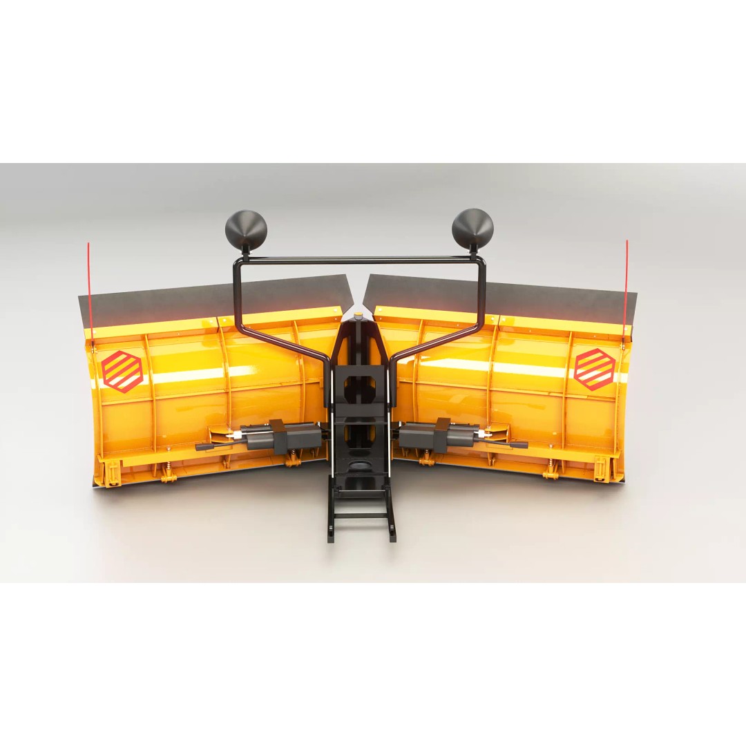 Snowplow V Blade 3D Model – Low Poly PBR Asset, FBX - View 5