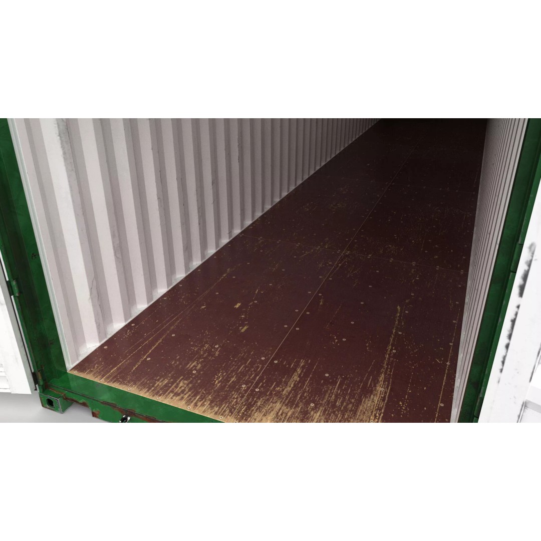 Shipping Container 3D Model – High Poly PBR Asset, FBX, OBJ - View 10