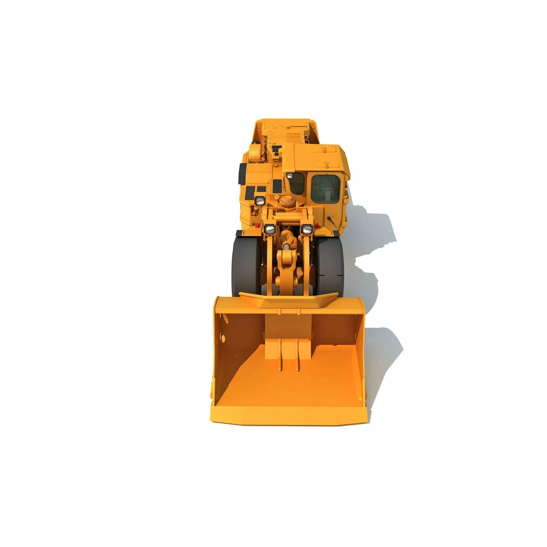 Mining Machinery 3D Model – High Poly Industrial Vehicles, FBX, OBJ - View 51