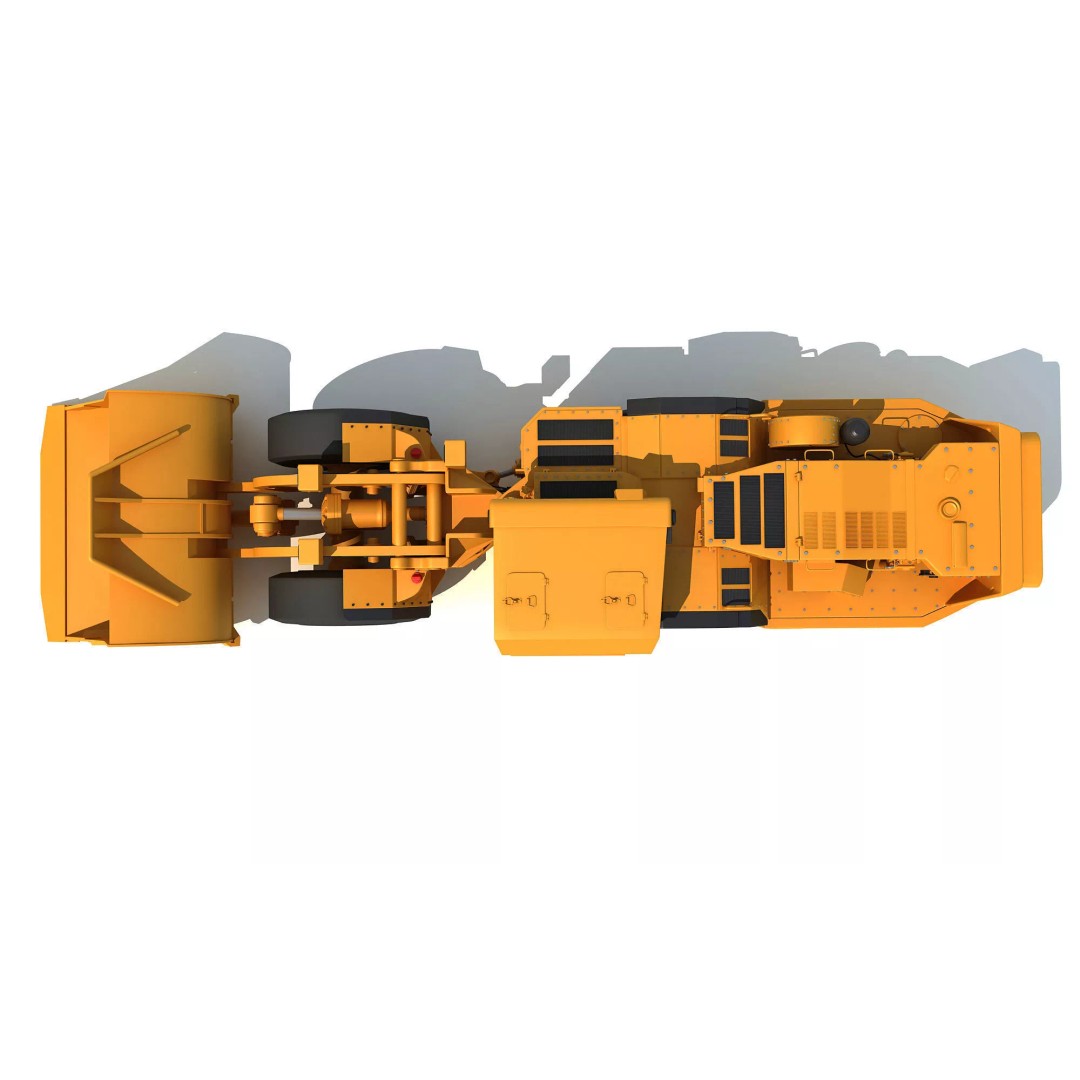 Mining Machinery 3D Model – High Poly Industrial Vehicles, FBX, OBJ - View 58