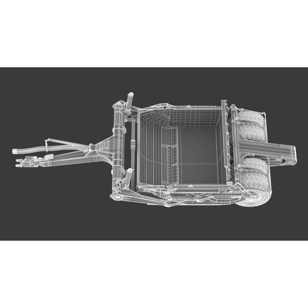 K-Tec Direct Mount Scrapers 1228 3D Model – High Poly PBR Asset, FBX & OBJ - View 22