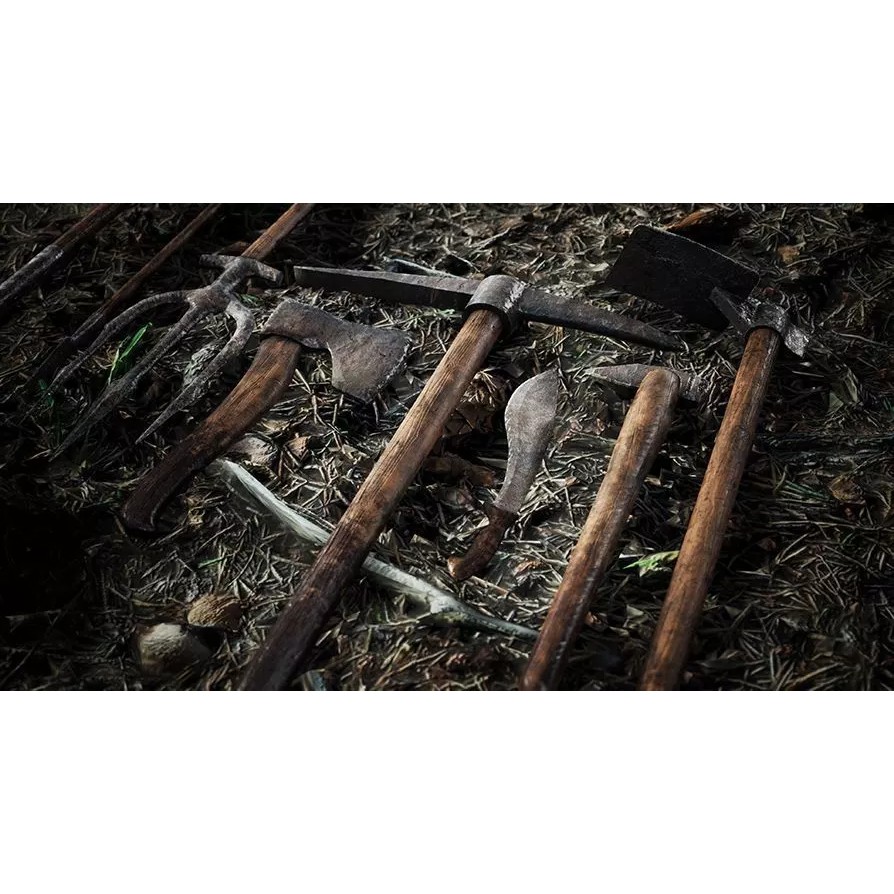Survival Iron Tools 3D Model – Low Poly PBR Prop Package, FBX, OBJ - View 2