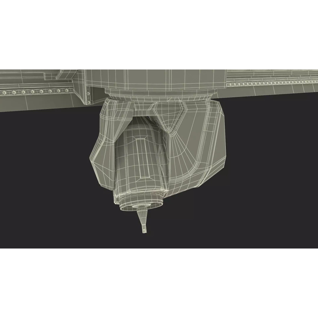 Cutting Head 3D Model – Precision Tool for DMU 200 Gantry CNC Machine