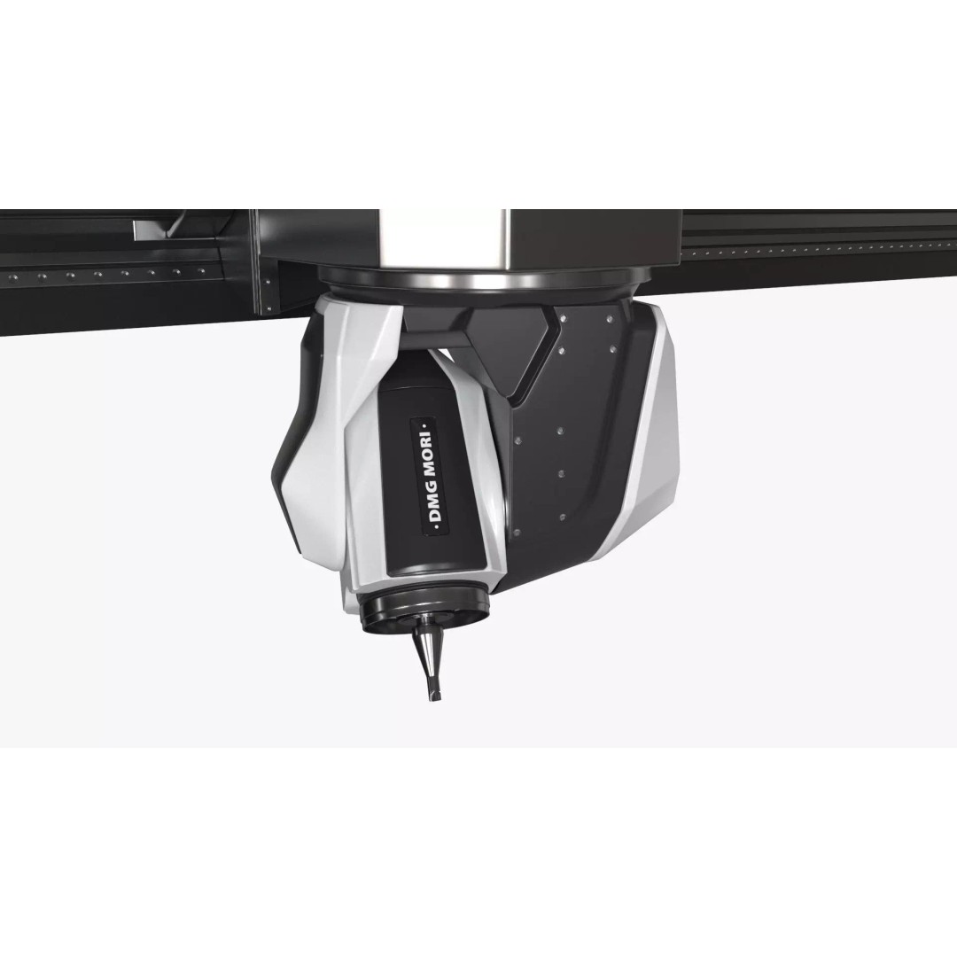 Cutting Head 3D Model – Precision Tool for DMU 200 Gantry CNC Machine - View 10