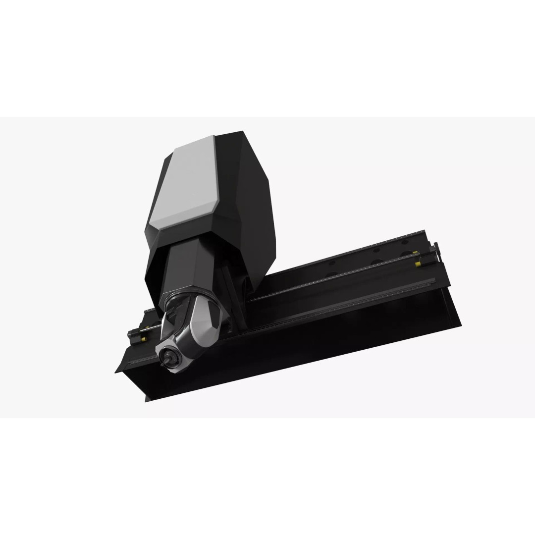 Cutting Head 3D Model – Precision Tool for DMU 200 Gantry CNC Machine - View 12