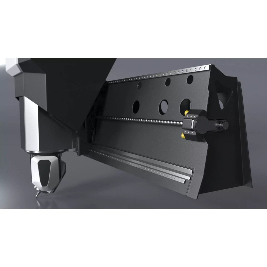 Cutting Head 3D Model – Precision Tool for DMU 200 Gantry CNC Machine - View 5