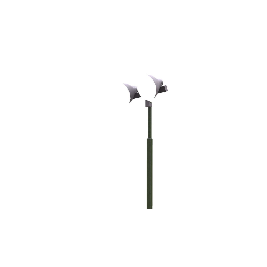 Trailer Light Tower 3D Model – Low Poly PBR Game Asset, FBX & OBJ - View 16
