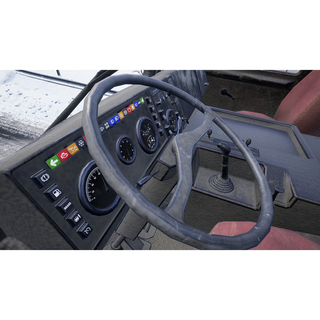 Levo M6970 Truck 3D Model – Low Poly Game Asset, FBX, Unreal Engine