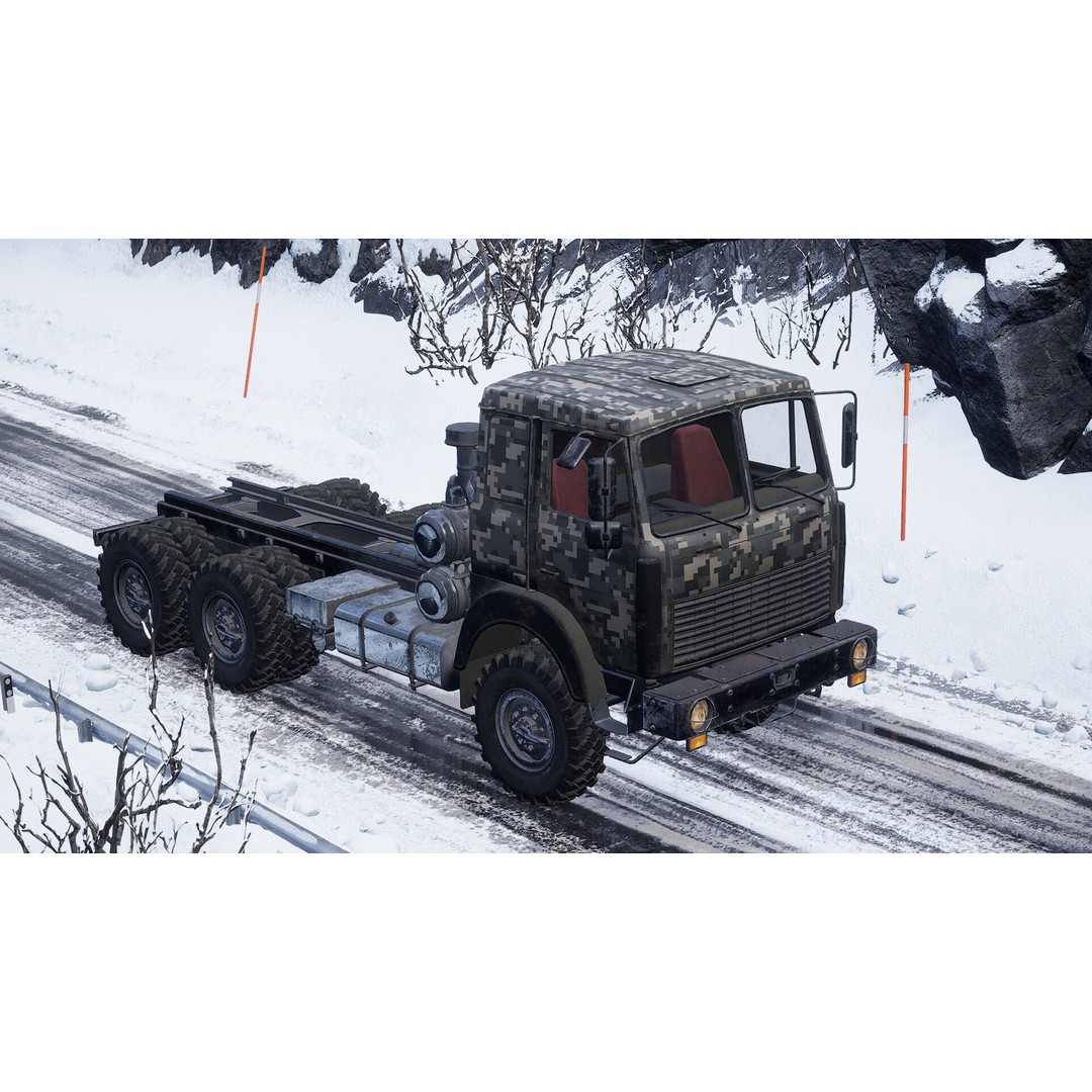 Levo M6970 Truck 3D Model – Low Poly Game Asset, FBX, Unreal Engine - View 11
