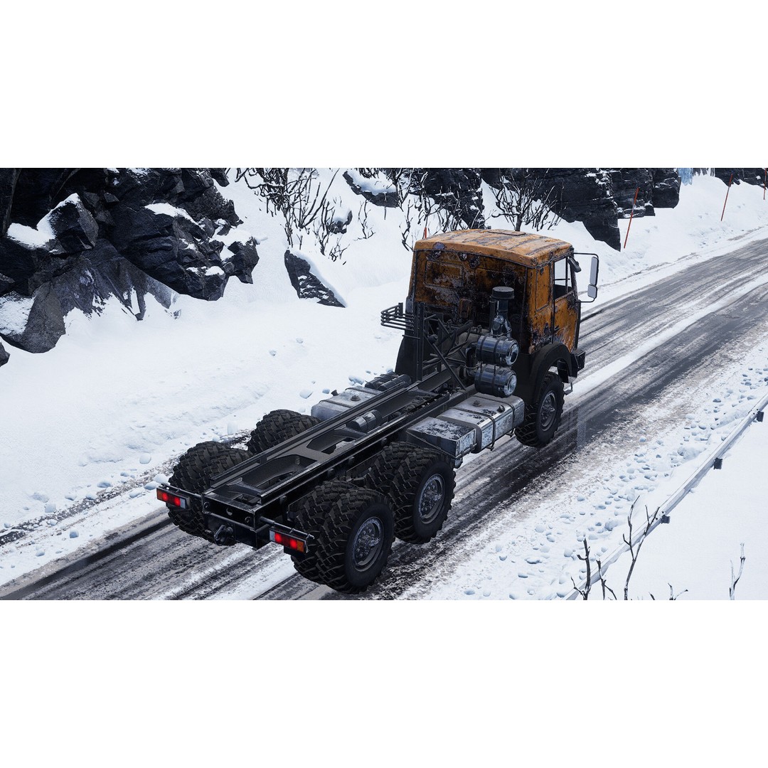 Levo M6970 Truck 3D Model – Low Poly Game Asset, FBX, Unreal Engine - View 16