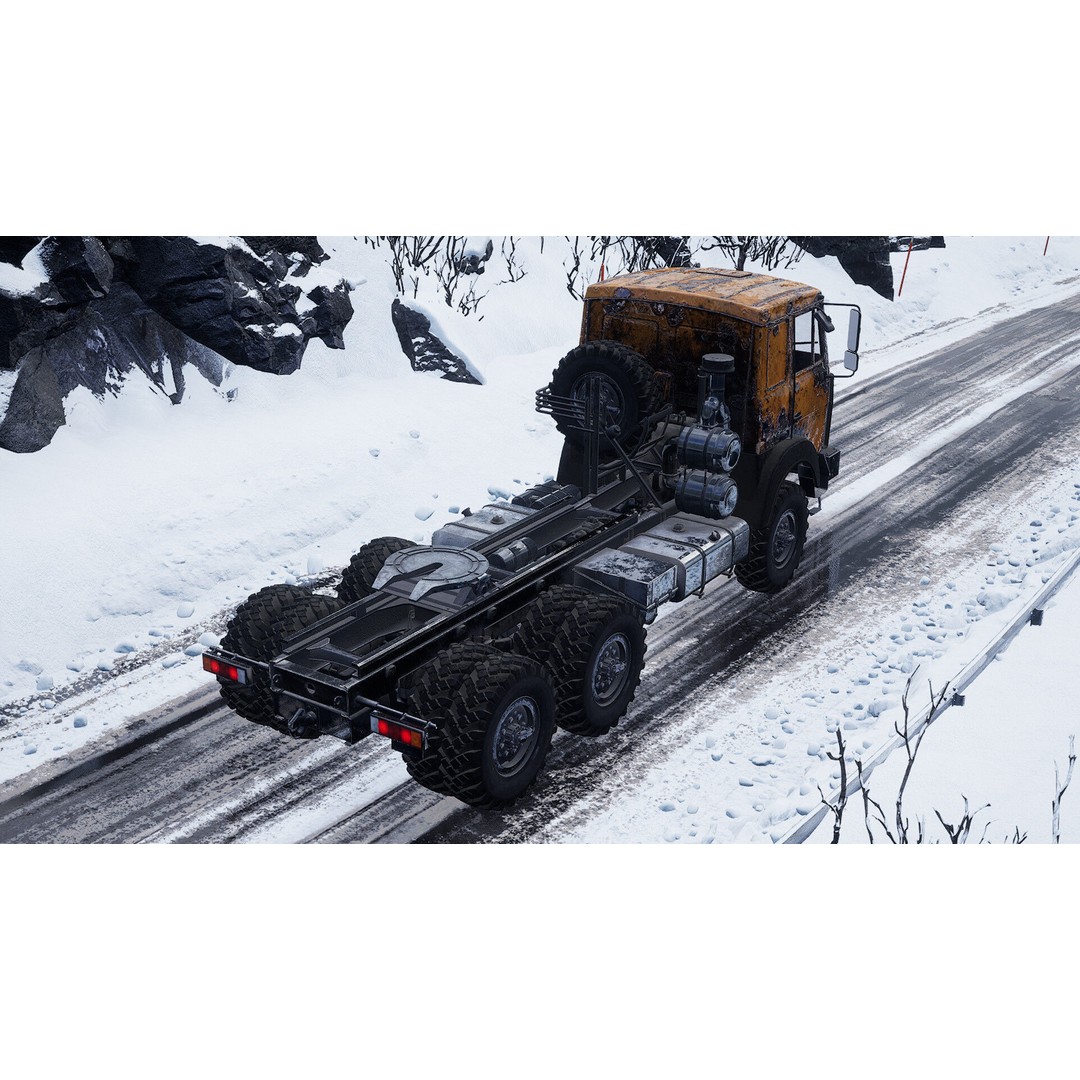 Levo M6970 Truck 3D Model – Low Poly Game Asset, FBX, Unreal Engine - View 18
