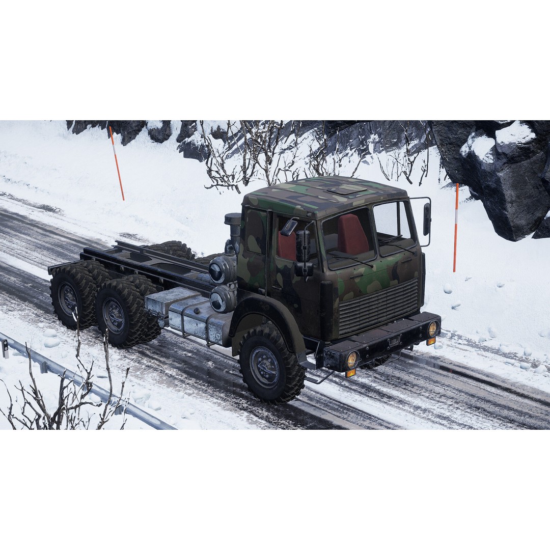 Levo M6970 Truck 3D Model – Low Poly Game Asset, FBX, Unreal Engine - View 6