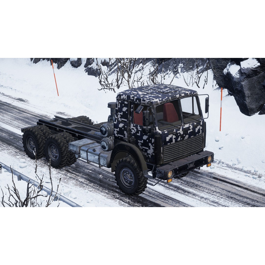 Levo M6970 Truck 3D Model – Low Poly Game Asset, FBX, Unreal Engine - View 8