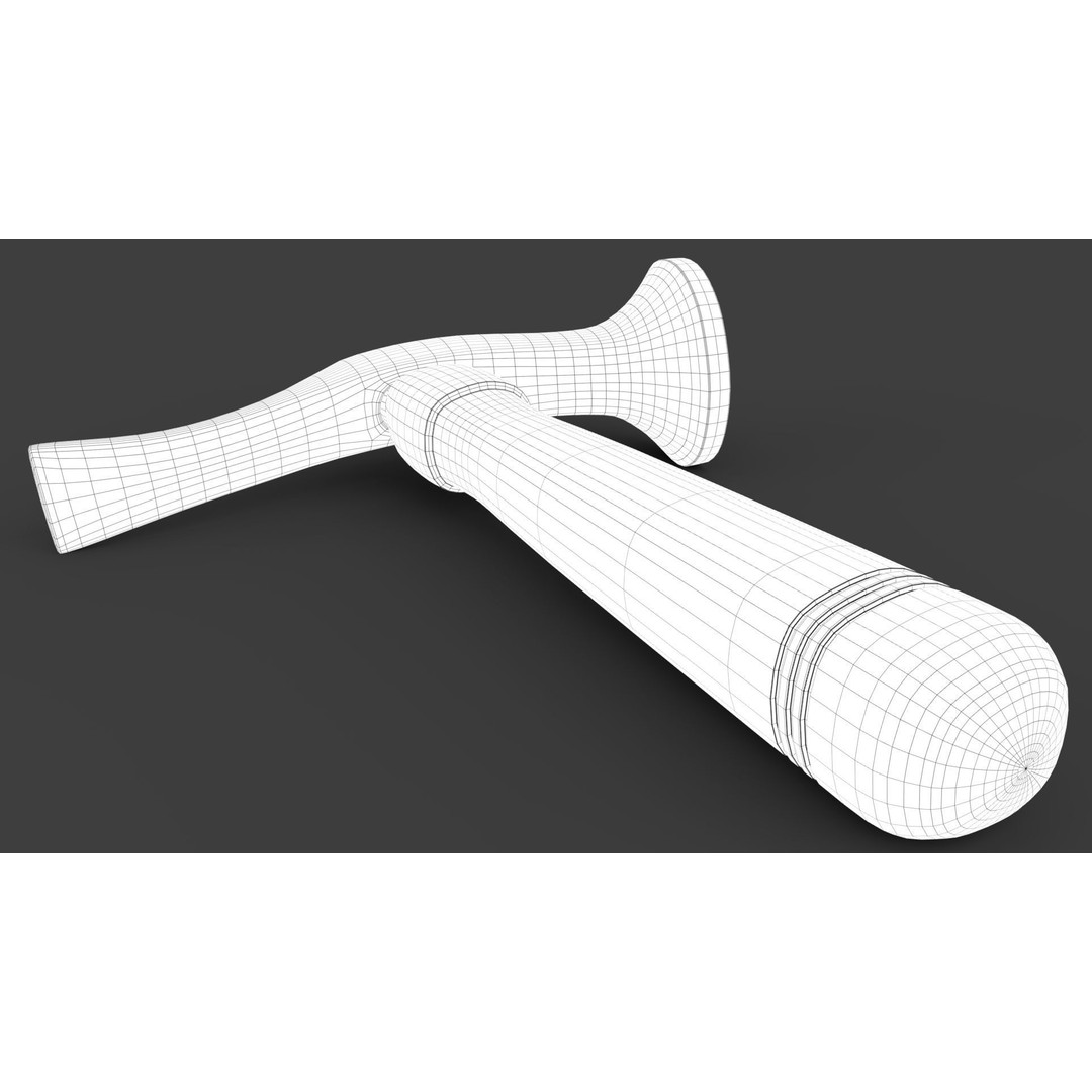 Shoe Hammer 3D Model – Low Poly Industrial Tool with PBR Textures - View 19