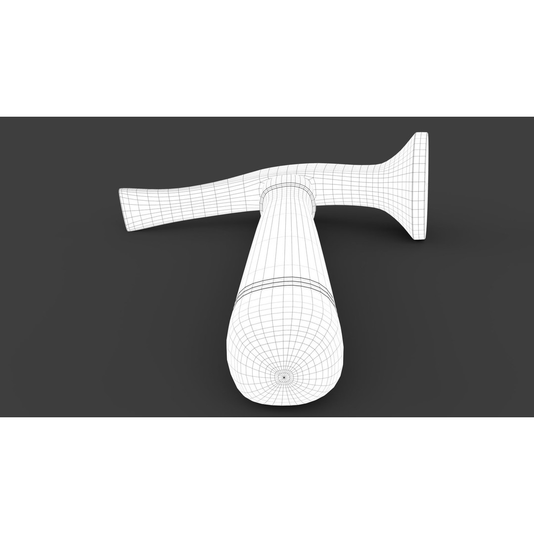 Shoe Hammer 3D Model – Low Poly Industrial Tool with PBR Textures - View 21