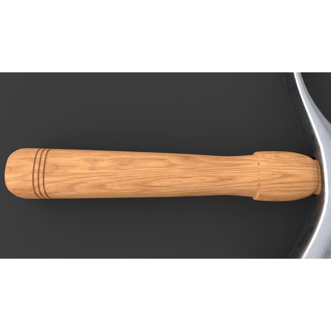 Shoe Hammer 3D Model – Low Poly Industrial Tool with PBR Textures - View 39