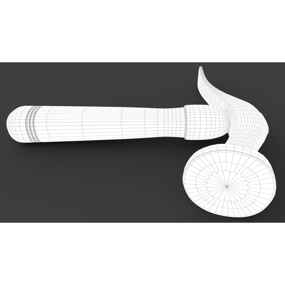 Shoe Hammer 3D Model – Low Poly Industrial Tool with PBR Textures - View 7