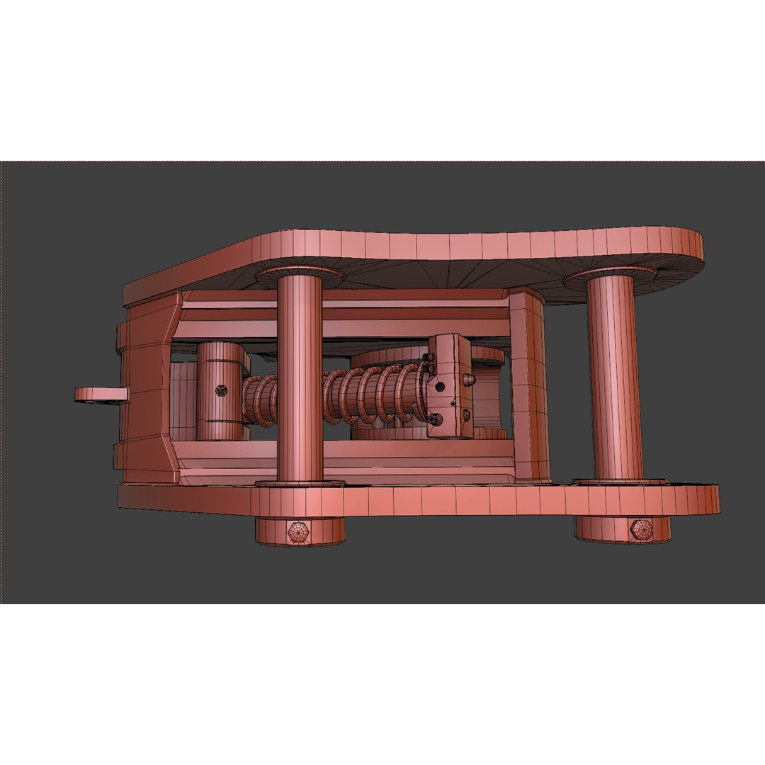 Rockland Excavator Attachment 3D Model – Low Poly Game Asset, FBX - View 13