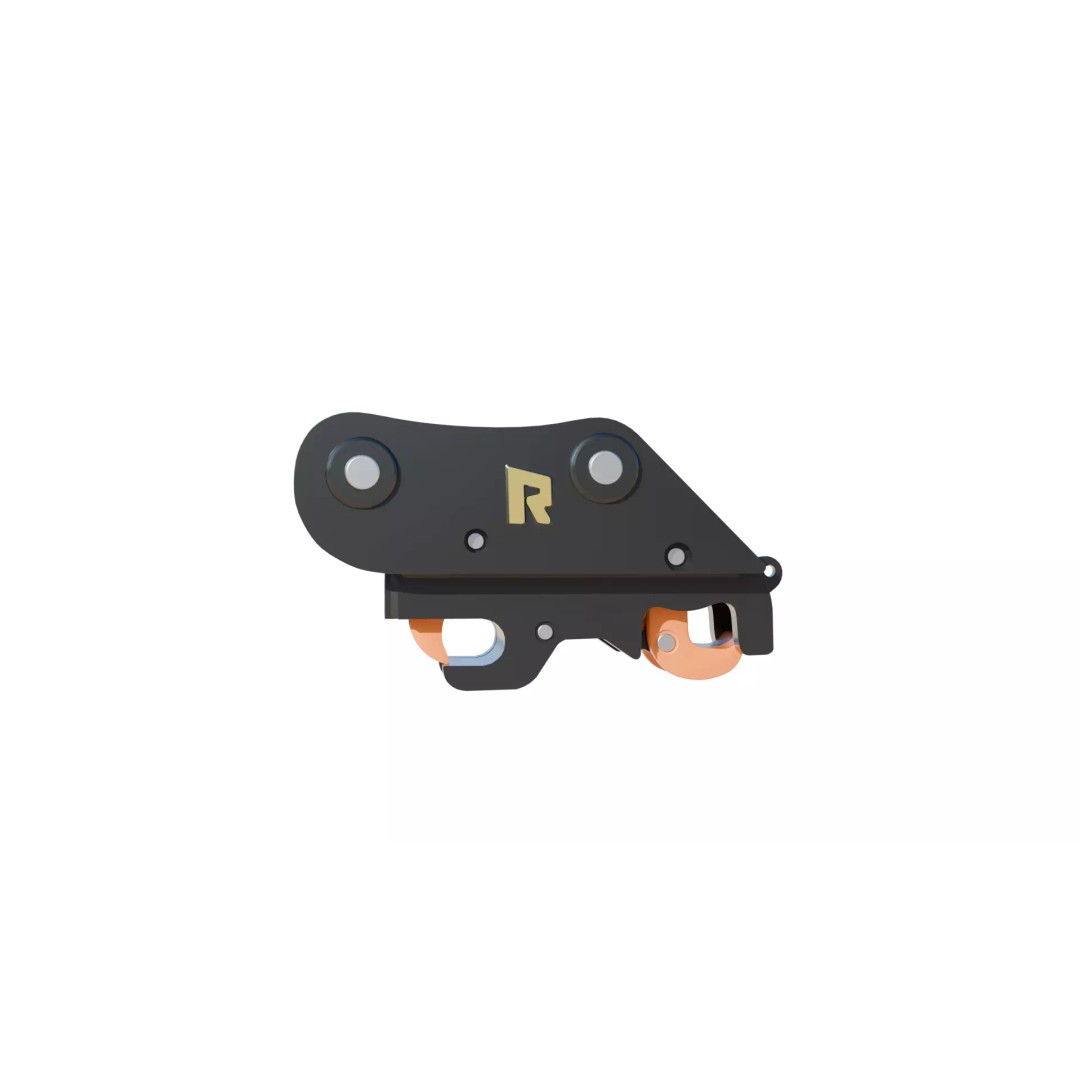Rockland Excavator Attachment 3D Model – Low Poly Game Asset, FBX - View 2