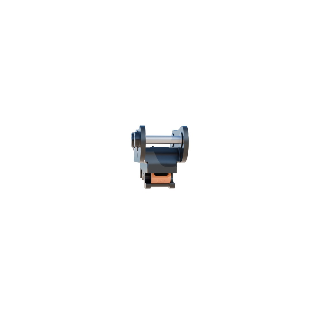 Rockland Excavator Attachment 3D Model – Low Poly Game Asset, FBX - View 4