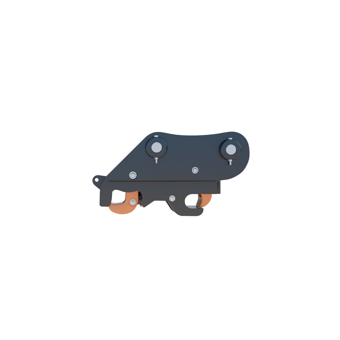 Rockland Excavator Attachment 3D Model – Low Poly Game Asset, FBX - View 5