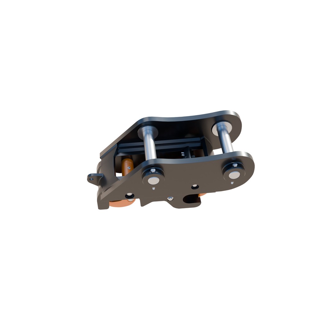 Rockland Excavator Attachment 3D Model – Low Poly Game Asset, FBX - View 6
