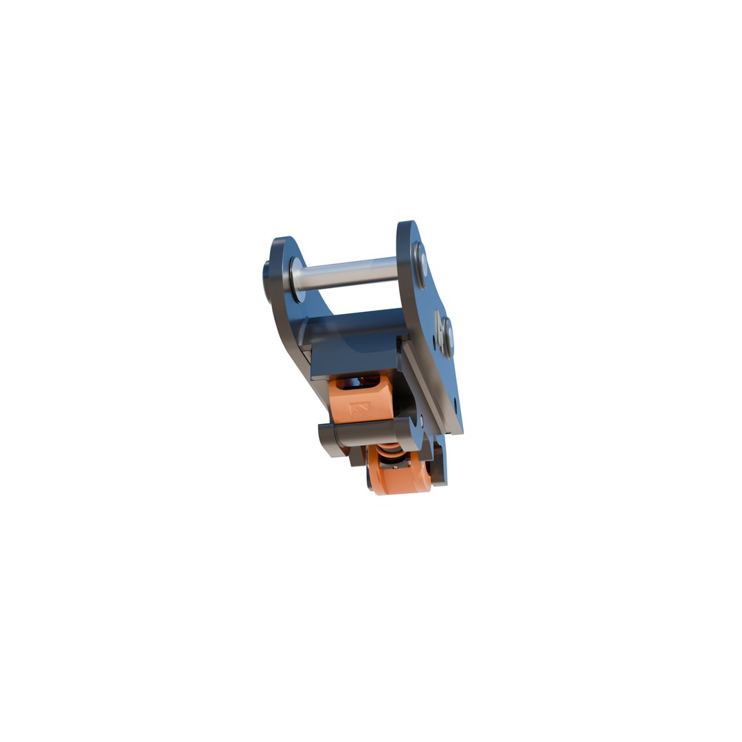 Rockland Excavator Attachment 3D Model – Low Poly Game Asset, FBX - View 8