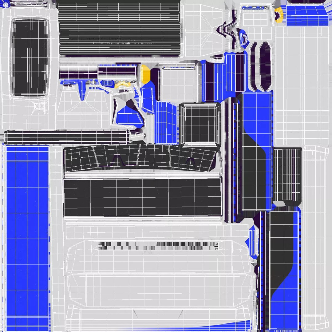 Robotic Fueling Arm Station 3D Model – Industrial Automated Fuel Dispenser - View 15