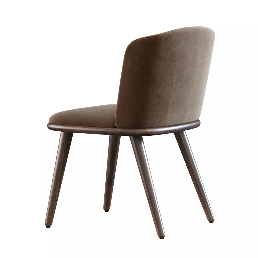 Arven L 3D Model – Contemporary Dining Chair, PBR Textures - View 28