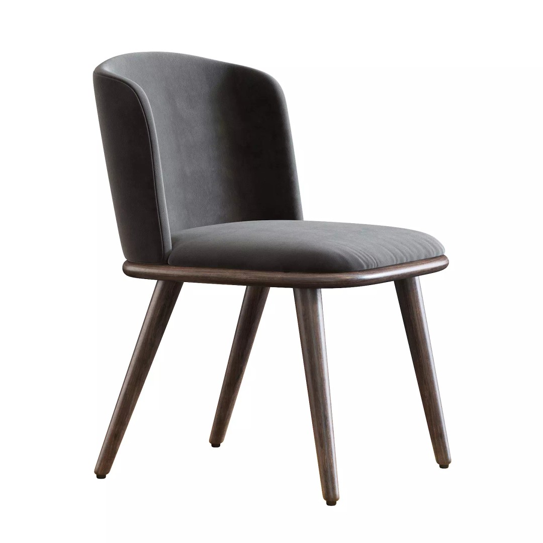 Arven L 3D Model – Contemporary Dining Chair, PBR Textures - View 29
