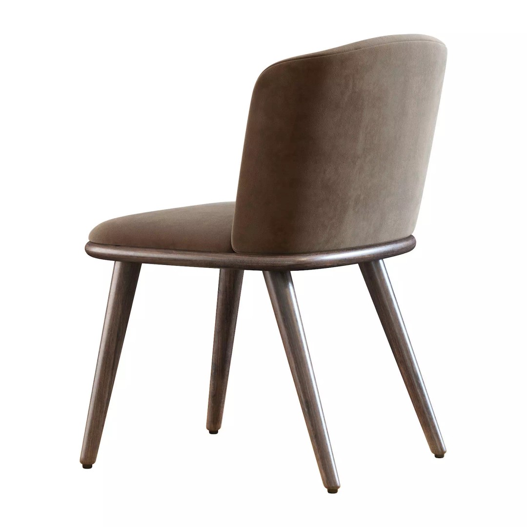 Arven L 3D Model – Contemporary Dining Chair, PBR Textures - View 4