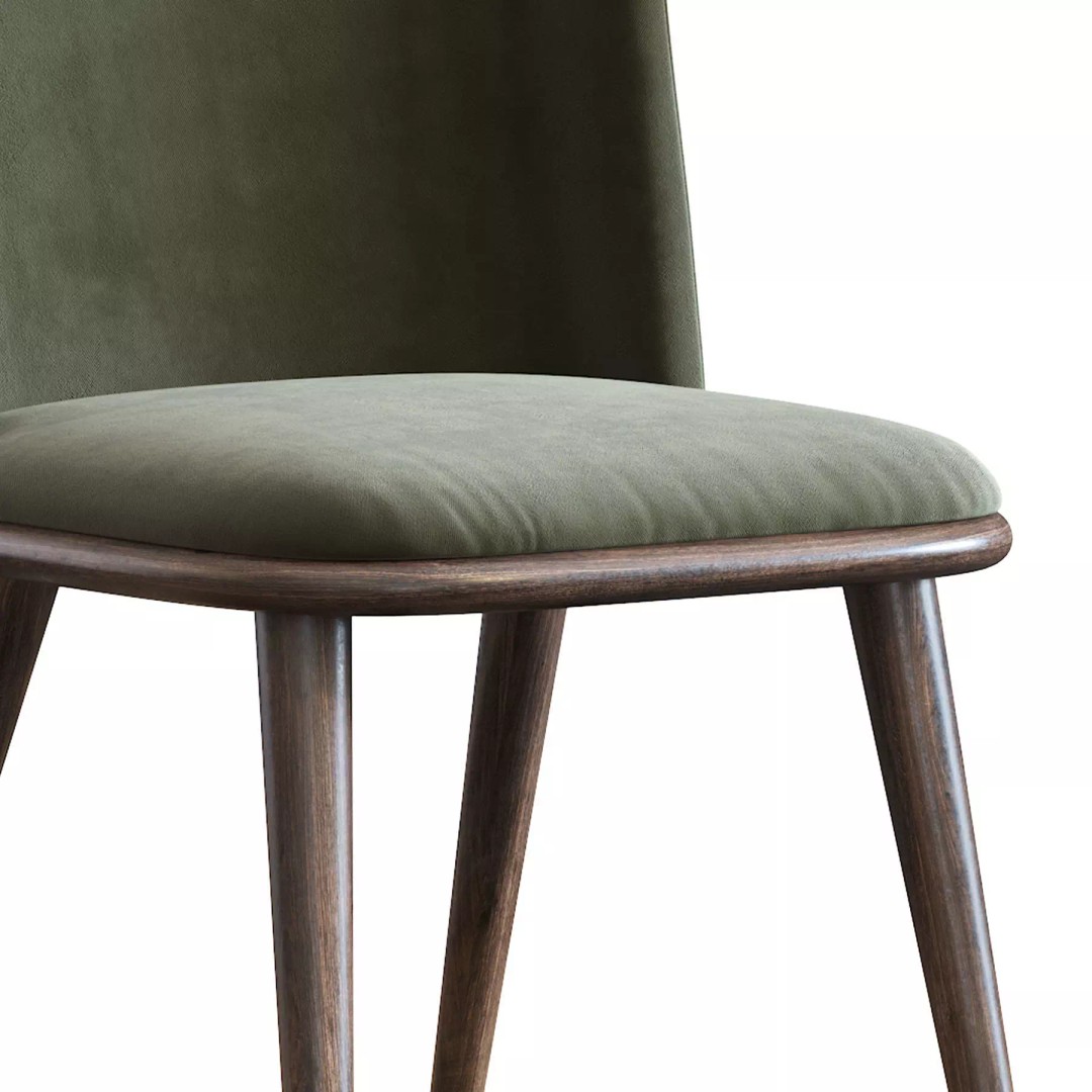 Arven L 3D Model – Contemporary Dining Chair, PBR Textures - View 8